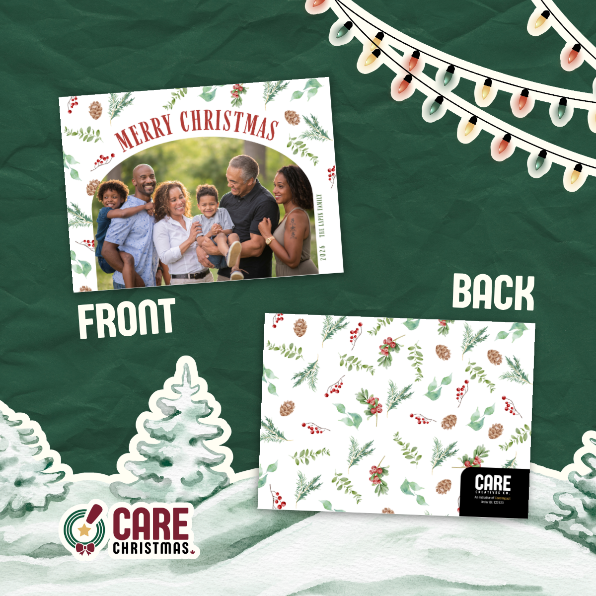 27 - Merry Christmas - Arch (Horizontal)