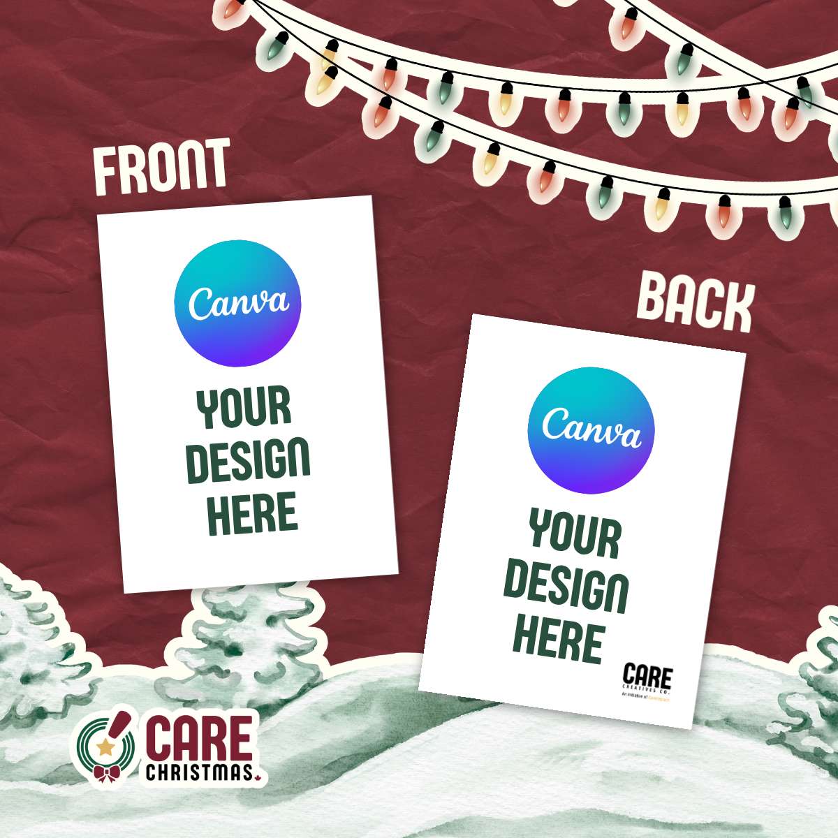 Upload your own Canva Design