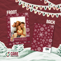 32 - Happy Holidays - Red Frame (Vertical)