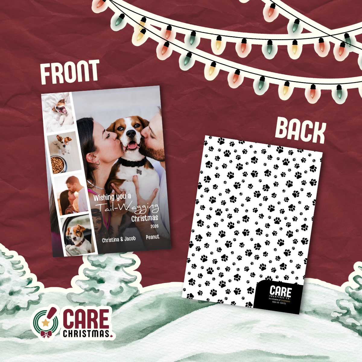 50 - Tail-Wagging Christmas (Vertical)